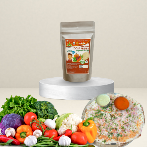 Vegetable Mix Dosa Premix - Organic Food Premix for Breakfast